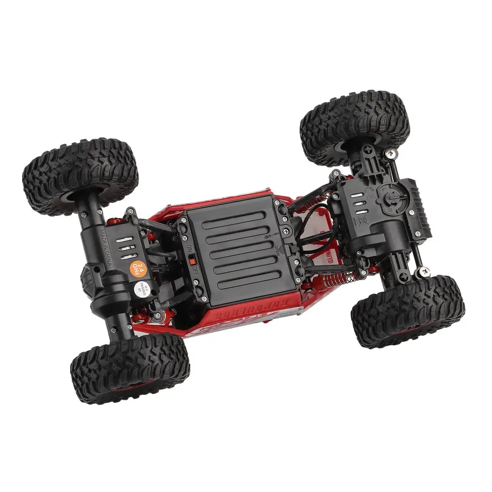 Радиоуправляемая машина 2,4G 4WD RC Rock Driving Crawlers Car Double Motors Drive Bigfoot модель дистанционного управления автомобиль внедорожник игрушка EU Plug