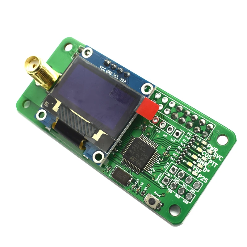 UHF VHF MMDVM hotspot OLED + антенна чехол с поддержкой P25 DMR YSF для Raspberry pi A10 001|Запасные части| |