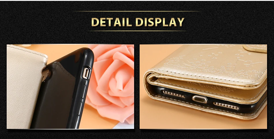 leather stand wallet case for iPhone 6 6s 7 7 Plus 5s SE Case (5)