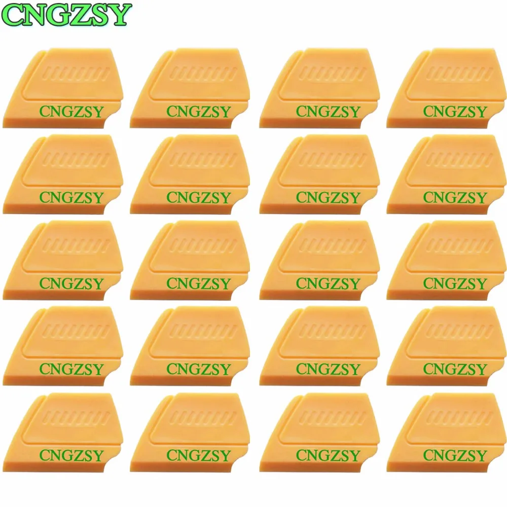 

CNGZSY 20pcs Auto Film Squeegee Vinyl Wraps & Decals Car Wrap Paste Tools For Window Tint Film Glass Scraper Applicator 20A14