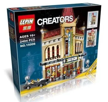 

DHL LEPIN 15006 2354pcs Palace Cinema Model Building Blocks Set Bricks Toys Compatible 10232 Toys For Children