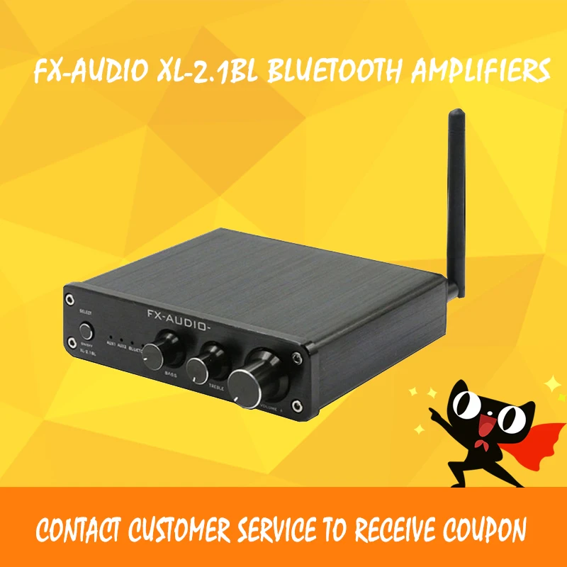 

FX-AUDIO XL-2.1BL bluetooth amplifier hi fi 2.1 audio amplifier power amplifier amplificador audio