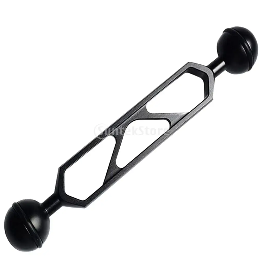 10Pieces 6'' Dual Joint Ball Extension Aluminum Alloy Arm Diving Underwater Camera High Strength, Corrosion Resistance