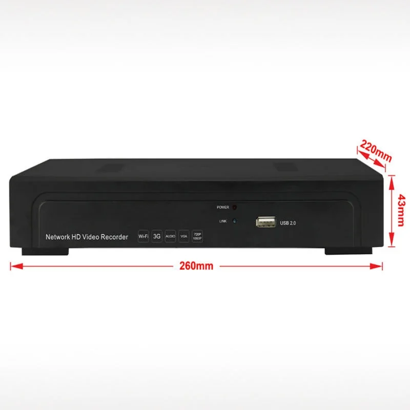 1080 P NVR 4CH 8CH IPX NVR8016V 4HDD P2P сервер мини onvif Семейный дом экономического