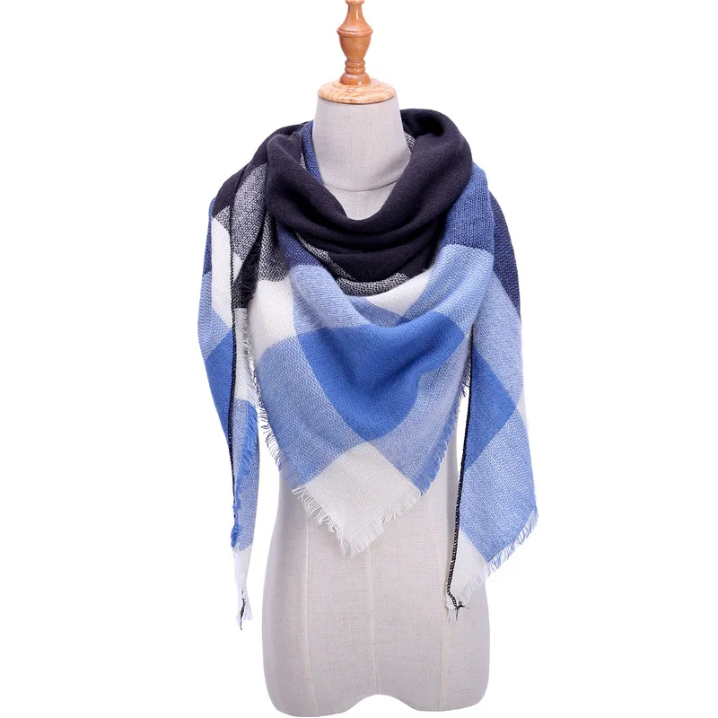 Новинка 2019 года для женщин Весна треугольники шарф плед теплый кашемир шарфы для женские шали пашмины леди бандана обертывания одеяло