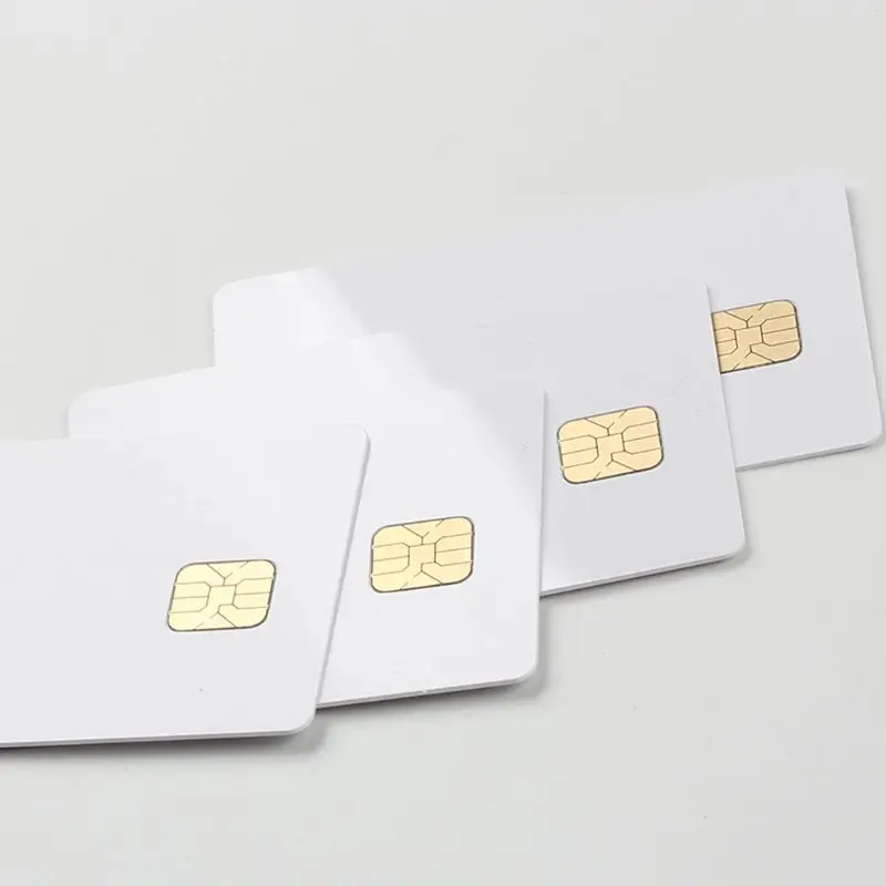 (10 шт./лот) SLE 4428 ПВХ заготовка карты контакта IC smart Card|Карты контроля доступа| |