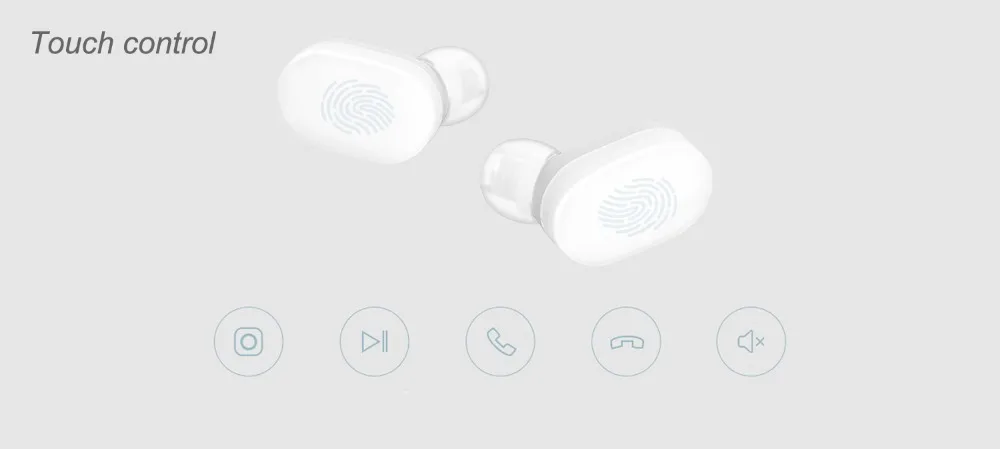 Оригинальные наушники Xiaomi AirDots TWS Bluetooth наушники с сенсорным управлением гарнитура Bluetooth 5,0 Mijia наушники с зарядным устройством