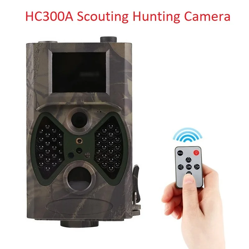 

Infrared Trail Hunting Camera Scouting 1080P 12MP Cameras Night Vision Outdoor Hunter Camera HC300A