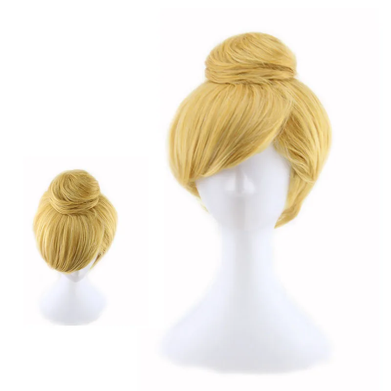 Cena 2019 nowy Pixie Fairy przebranie na karnawał dzwoneczek zielona sukienka dla dorosłych Tinkerbell impreza z okazji halloween Sexy Cosplay Mini sukienki z peruką