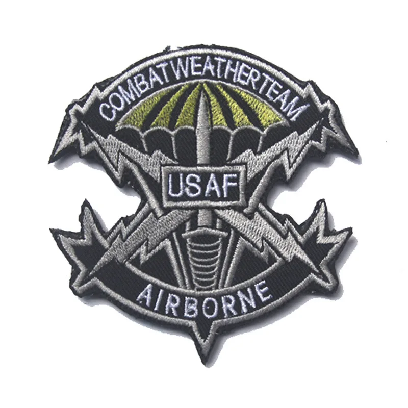 USAF десантник ВВС США тактический боевой патч Pararescue десантные повязки патч для военной одежды крюк/петля - Цвет: 4