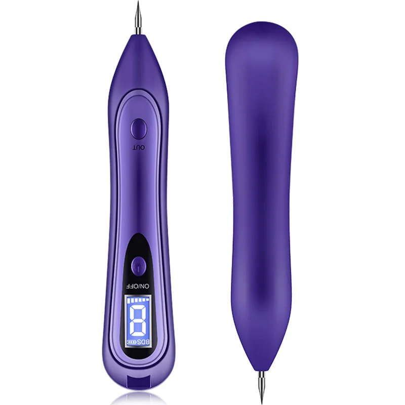 

2018 Mole Removal Pen Professional Removal Tool Kit 8 Strength Levels Beauty Pen with LCD Display HB88