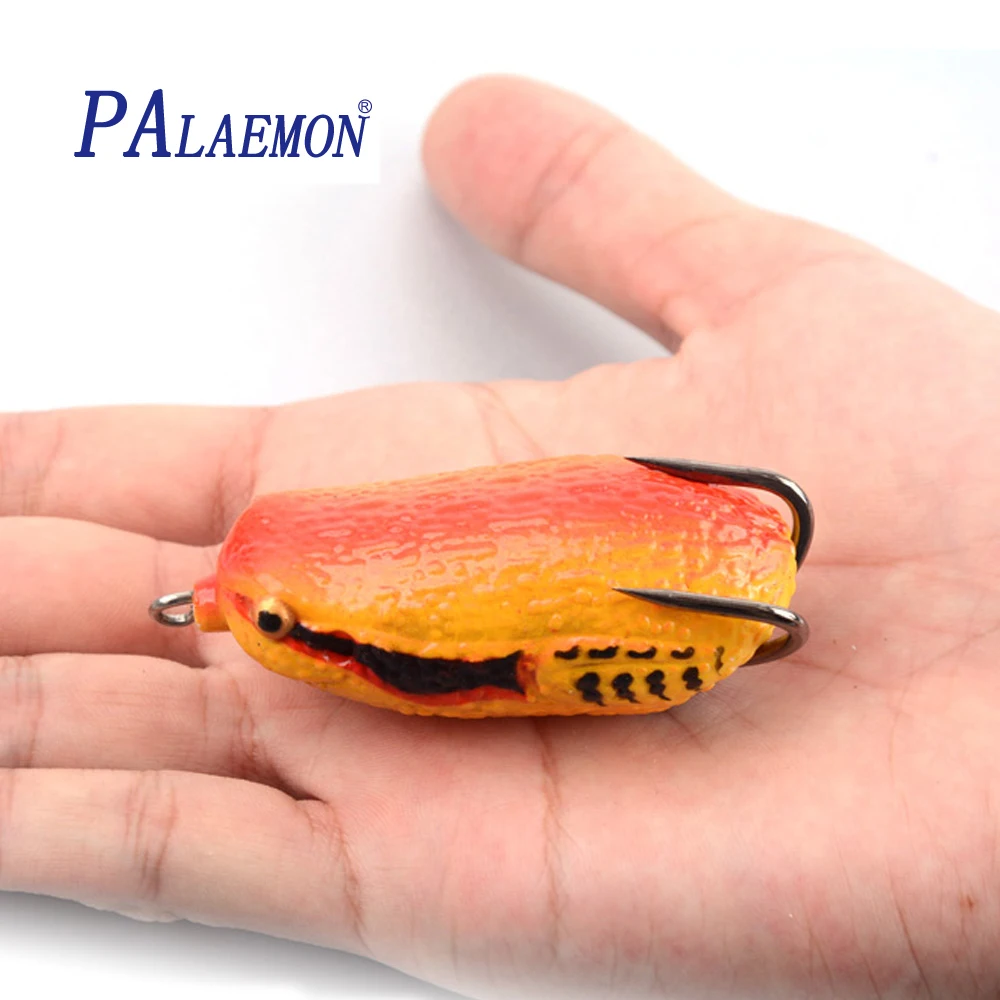 PALAEMON мягкая рыболовная приманка 68 мм/25 г 3D глаза высокое качество Коппер живая