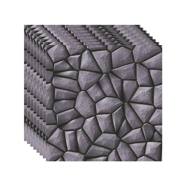 8PCS Необычный кирпичный камень деревенский 3D обои самоклеящаяся пленка ПВХ водонепроницаемый домашний Декор Гостиная Детская комната настенные наклейки - Цвет: 8PCS