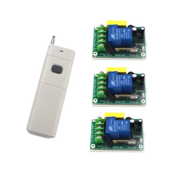 

1CH 220V 30A RF 3000W Wireless Remote Control Power Switch and Controller System For Smart/Intelligent Home light/LED 4170