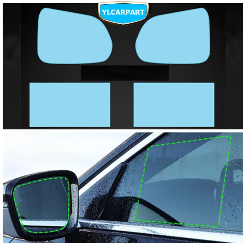 

For Geely Atlas,Boyue,NL3,SUV,Proton X70,Emgrand X7 Sports,Car rearview mirror waterproof sticker