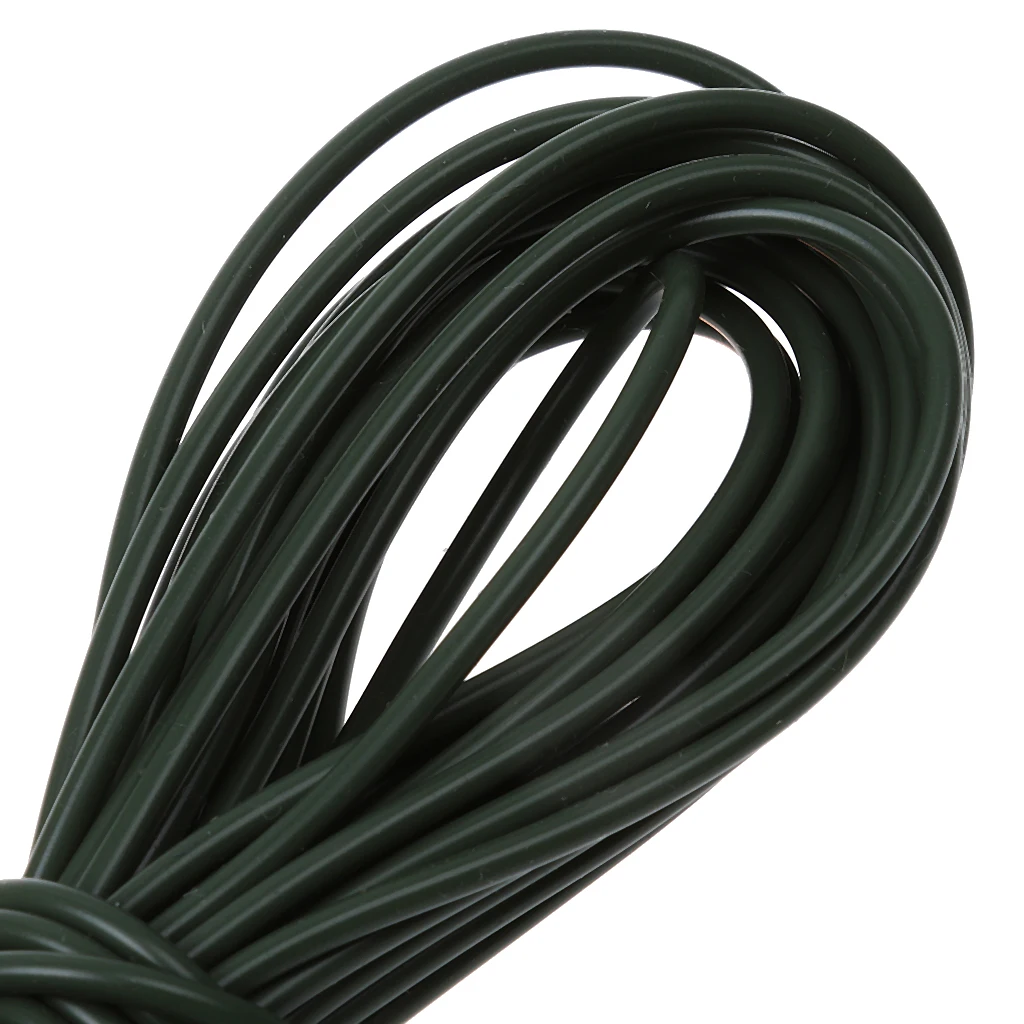 5m Silicone Rig Tube tubo Sleeve Fishing Lines Rig Sleeves For Carp Fishing Accessories plate - forme de tubes