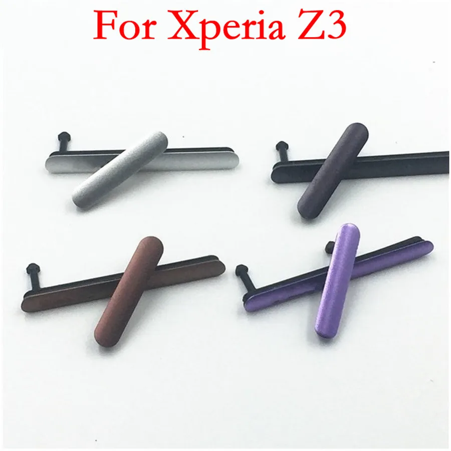 Vannego для Sony Xperia Z Z1 Z2 Z3 оригинальный новый зарядный порт USB крышка + Micro SD слот сим