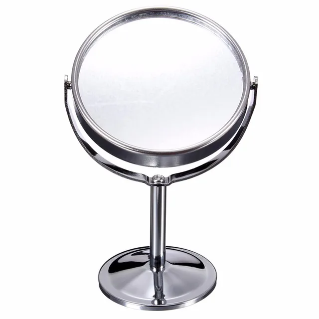 Lady Table Desk Standing Dresser Cosmetic Mirror Double Sided Normal Lady Table Desk Standing Dresser Cosmetic Mirror Double Sided Normal And Magnifying Women Beauty Rotating Portable