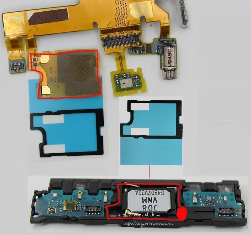 Клейкая лента громче звонка для Sony Xperia Z3 зуммер водонепроницаемый клей SONY модуль