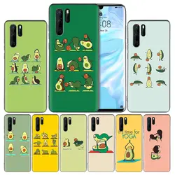 Силиконовый чехол avocado yoga ДЛЯ huawei mate 20 10 P30 P20 P10 P9 Lite Pro P Smart Z Plus 2019 V20 Enjoy 9 S 9E Nova 4e