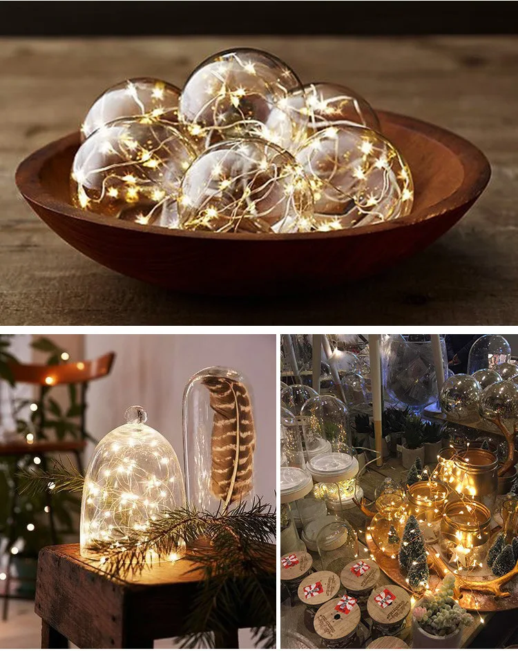 

Fairy Strip Light Christmas Led String Lights Christmas Light Fairy Garland Battery 2M 5M 10M Cooper Wire Holiday Decoration