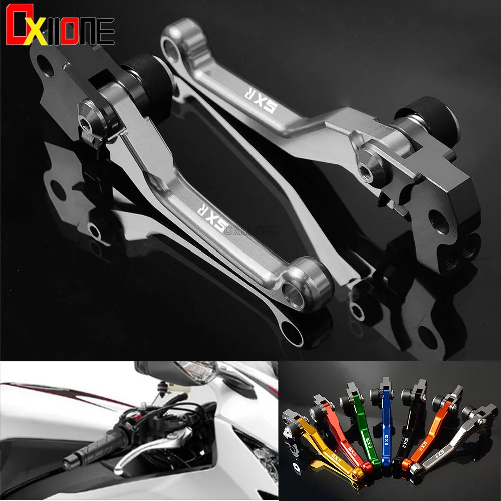 

Motorcycle CNC Pivot Brake Clutch Levers Dirt Bike For KTM 450SX/450SX-R/450SX-F 2013 250 450 SX F R 400EXC 2009-2011
