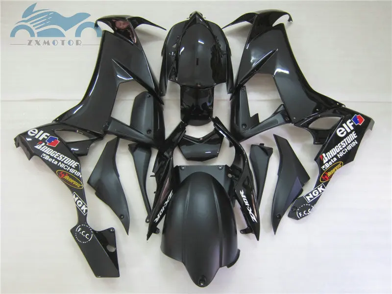 Обтекатель завода мотоцикла ABS для Kawasaki Ninja Обтекатели ZX10R 08 10 ZX 10R 2008 2009 2010 черный