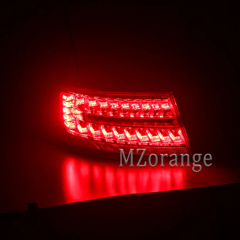 MZORANGE внешний задний светильник светодиодный для Audi A6L C6 S6 Quattro RS6 для салона Sedan 2009-2011 задний фонарь в сборе