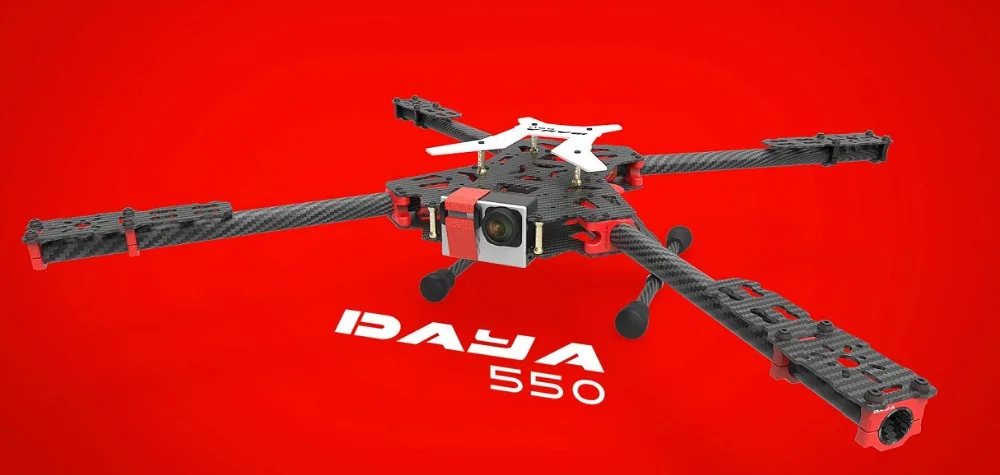 

2016 new version DAYA-550 550mm PCB Alien Carbon Fiber Folding 4 Axis FPV Quadcopter Frame Kit