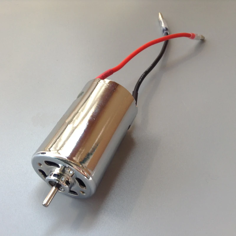 

DIY Accessories 555 Double Ball Bearing Motor Large Torque 12-24V Thrust for RC Bait Boat Spare Parts