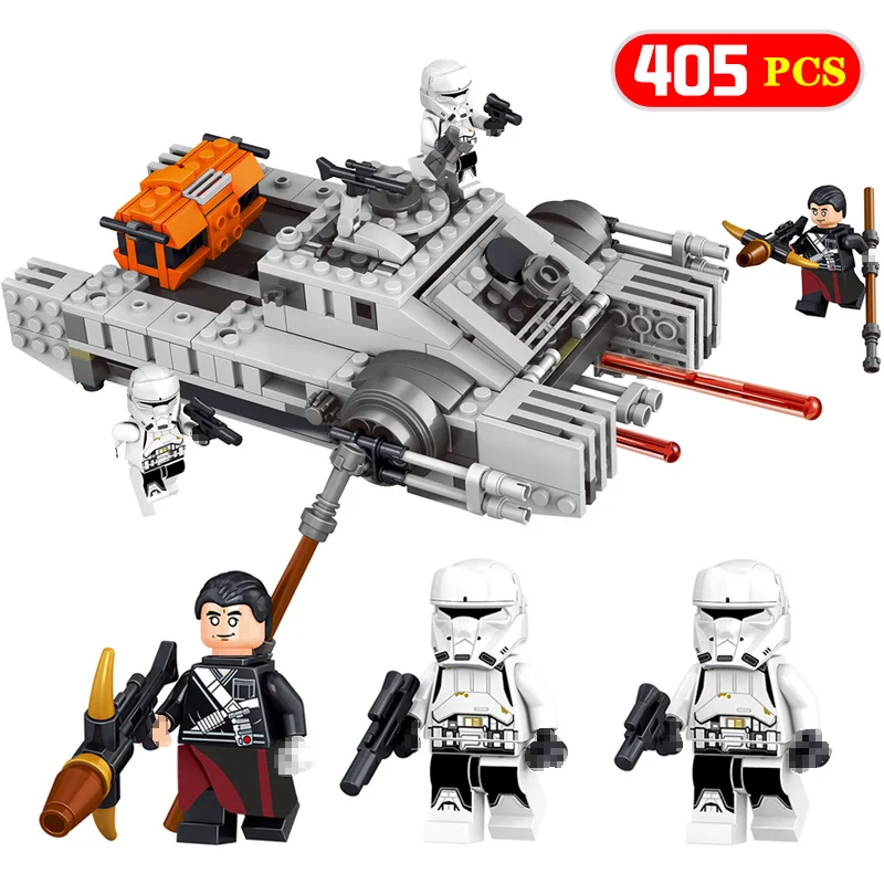 

New STARS WARS Chariot Compatible LEGOINGs StarWars Alpha Team Building Blocks Bircks Action Figures Toys for Children