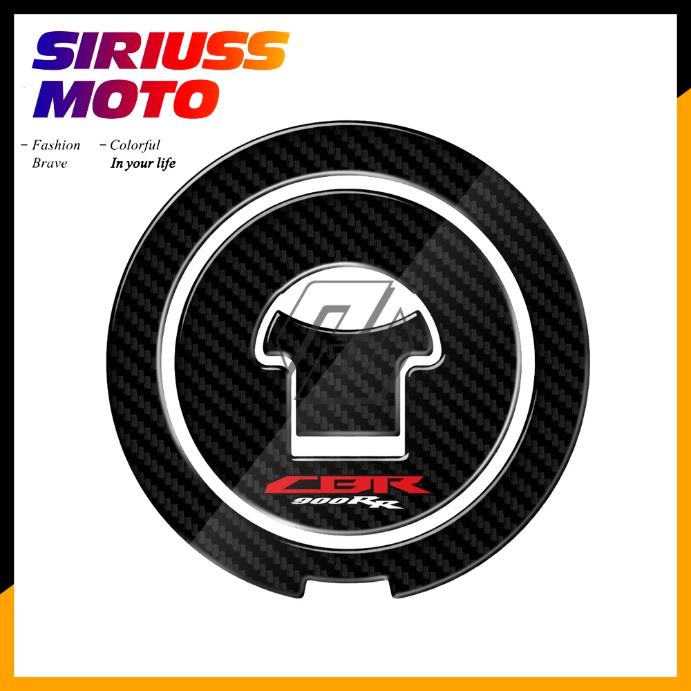 

3D Carbon-look Motorcycle Fuel Gas Cap Protector Decals Case for 93-04 Honda CBR900RR CBR 900RR 929RR 954RR 1993-2004