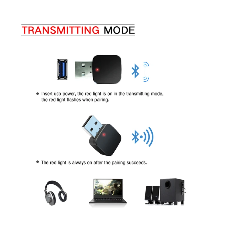 Kebidu стерео Bluetooth 5,0 аудио приемник передатчик Мини 3,5 мм AUX Bluetooth передатчик беспроводной адаптер для ТВ ПК автомобиля