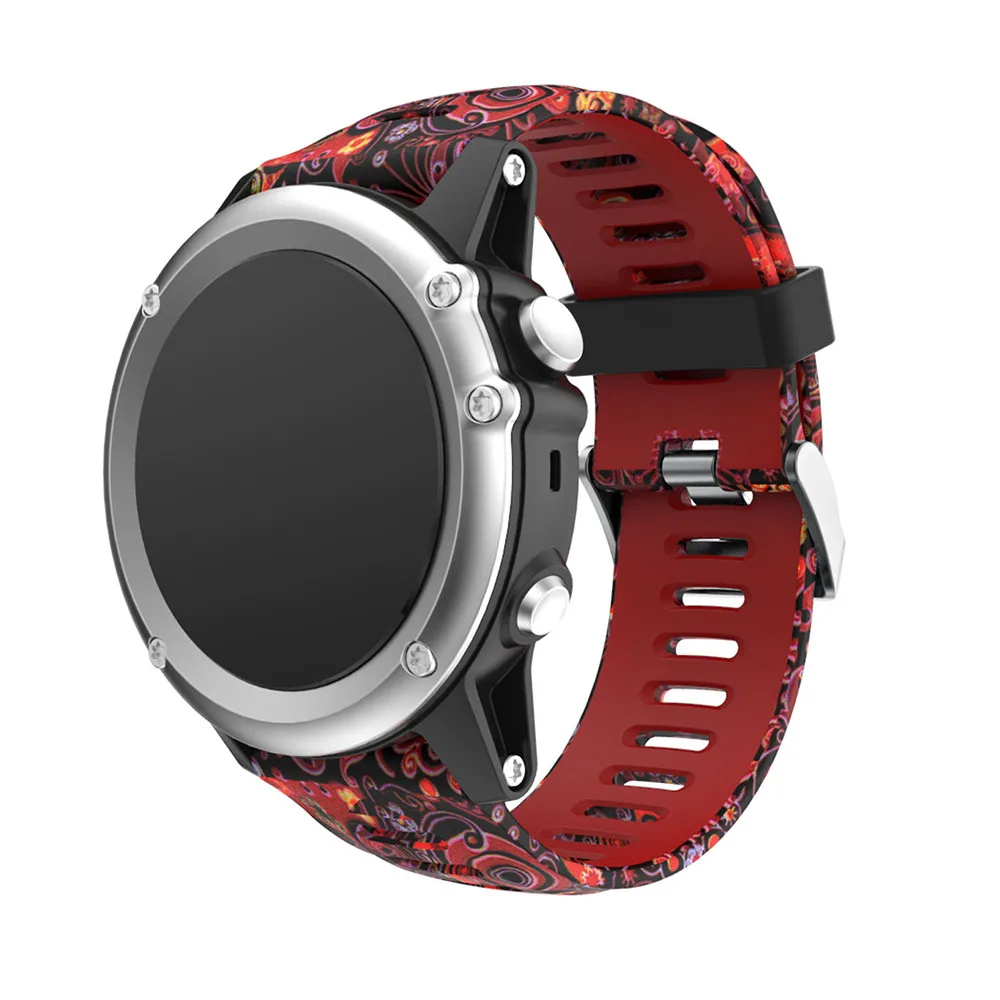 26mm Width Watch Strap for Garmin Fenix 3 Replacement Watch Band Outdoor Sport Silicone Watchband for Garmin Fenix3 HR/ Fenix 5X 26mm Width Watch Strap for Garmin Fenix 3 Replacement Watch Band Outdoor Sport Silicone Watchband for Garmin Fenix3 HR/ Fenix 5X