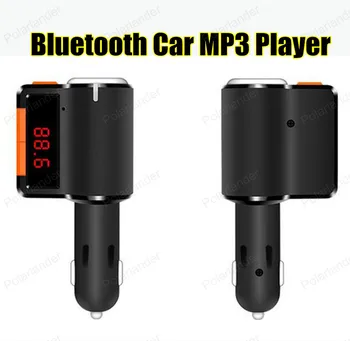 

Car Bluetooth FM Transmitter Kit MP3 PlayerModulator Handsfree LCD with Dual USB Charger