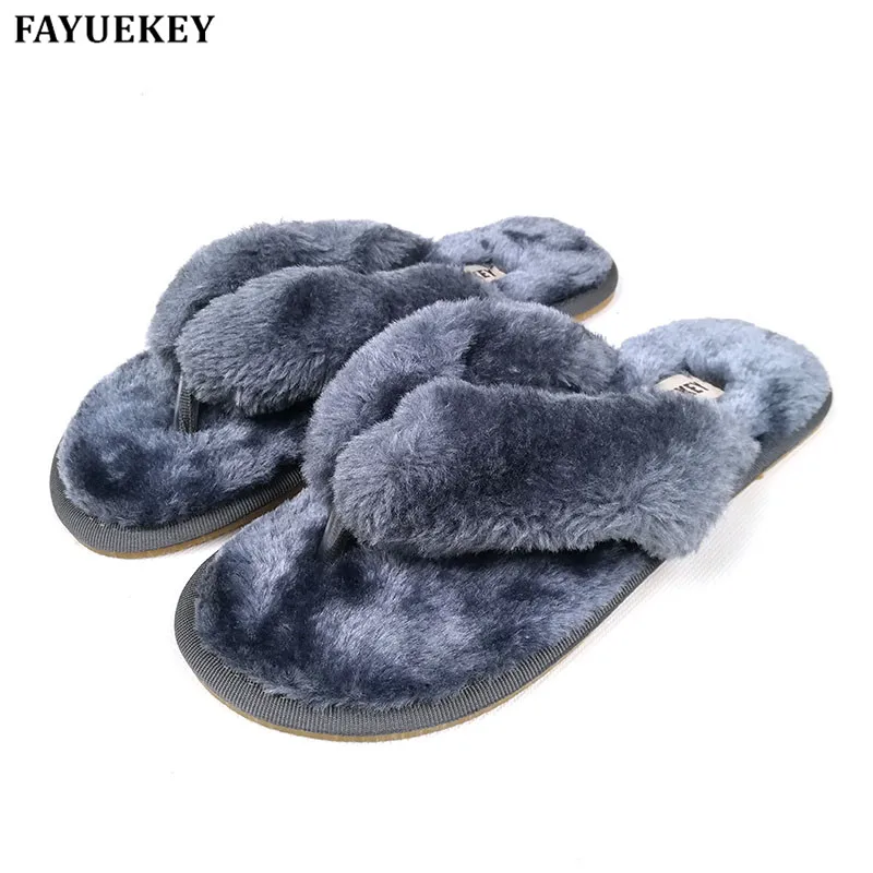 Новинка 2020 модные домашние хлопковые плюшевые тапочки FAYUEKEY для весны лета зимы