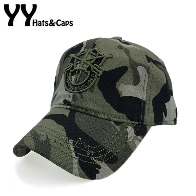 Men Tactical Army Baseball Caps Cotton Special forces Hat Women Navy