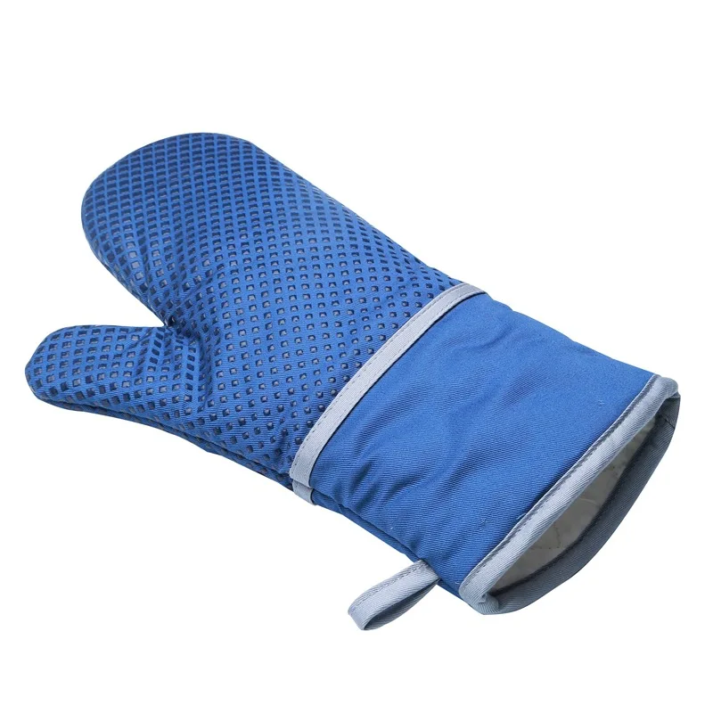 1 шт. длинные хлопковые кухонные рукавицы для духовки термостойкие для плиты перчатки хлопковые рукавицы для выпечки для микроволновой