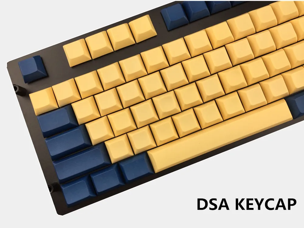 Dsa keycaps пустой напечатанный 108 87 61 толстый pbt для механической клавиатуры Dsa профили ISO ANSI макет