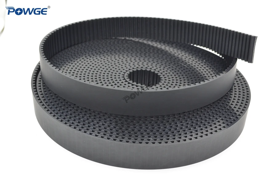 Powge correia síncrona aberta, dente arco preto