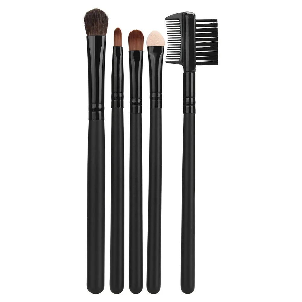 

5Pcs New Women's Fashion Brushes Foundation Blush Makeup Eye Shadow Eyeliner Brush Applicator Tool кисти для макияжа L525