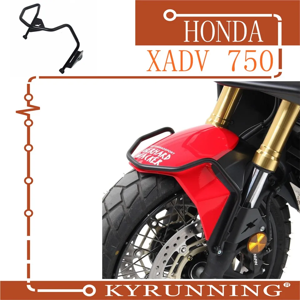 

Accesorios For HONDA XADV X ADV-X-ADV 750 2017 2018 2019 de la rueda delantera de la motocicleta Protector de parachoques Pr