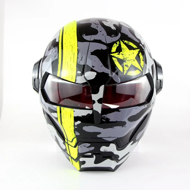 1 шт. и 13 цветов) новое поступление Ironman откидной шлем ABS Casque Casco Capacete мотоциклетный шлем для мотокросса Полнолицевые Шлемы фирменные SM-515