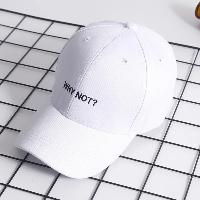 Бейсболка с надписью WHY NOT Snapback Кепка в стиле хип хоп для мужчин и женщин шапка