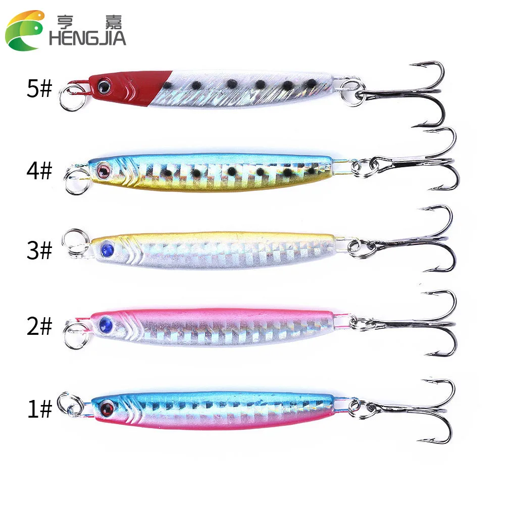 5 цвета свинец ложки жесткий тонущий lures7CM 14 г 6 крючки 300 шт. ( LB001 ) снасти жесткие приманки бесплатная доставка рыбалка