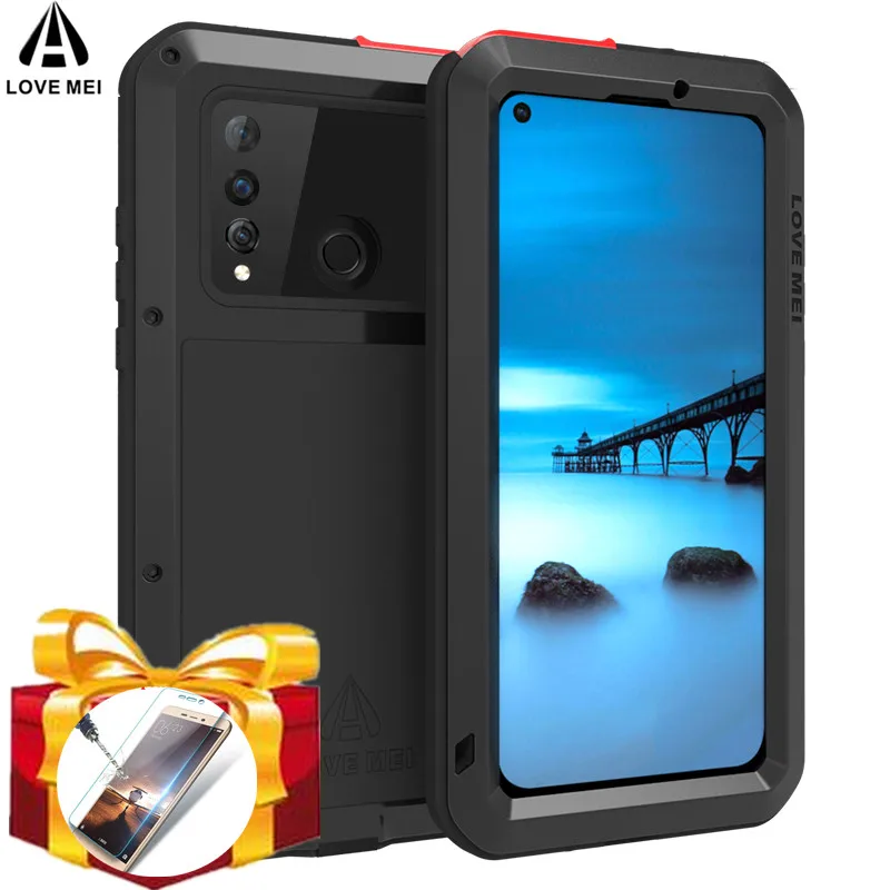 

Metal Armor Case Huawei Nova 4 Cases P30 Pro P30Lite Shockproof Rugged Full Body Protective Cover Huawei P20 Pro Case Huawei P30