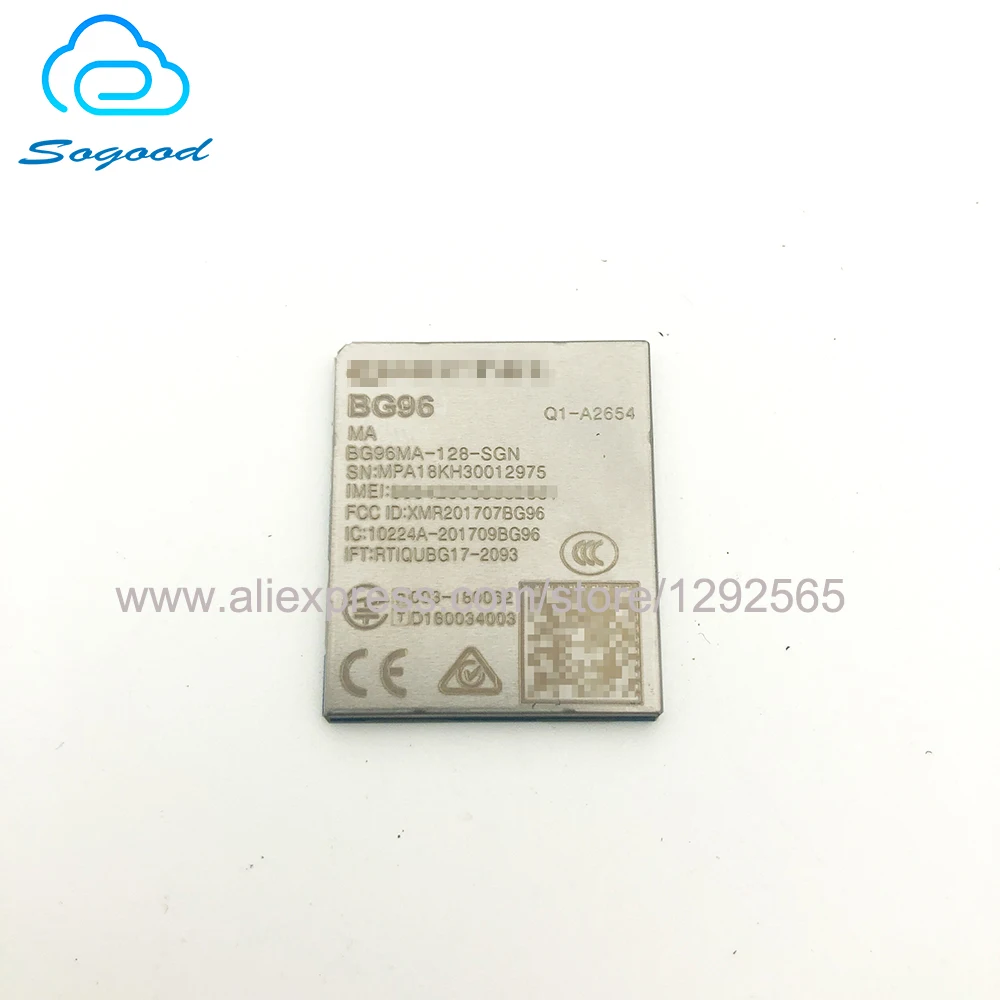 

BG96MA-128-SGN LTE BG96 Cat.M1/NB1 & EGPRS Module NBIOT Modem Pin to pin EG91/EG95