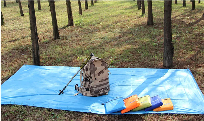 شحن مجاني بسيط خيمة الأرض فراش التخييم خيمة في الهواء الطلق الشمس المأوى الشمس الظل بقاء المأوى ، awing ، خيمة للشاطئ 3 متر * 3 متر