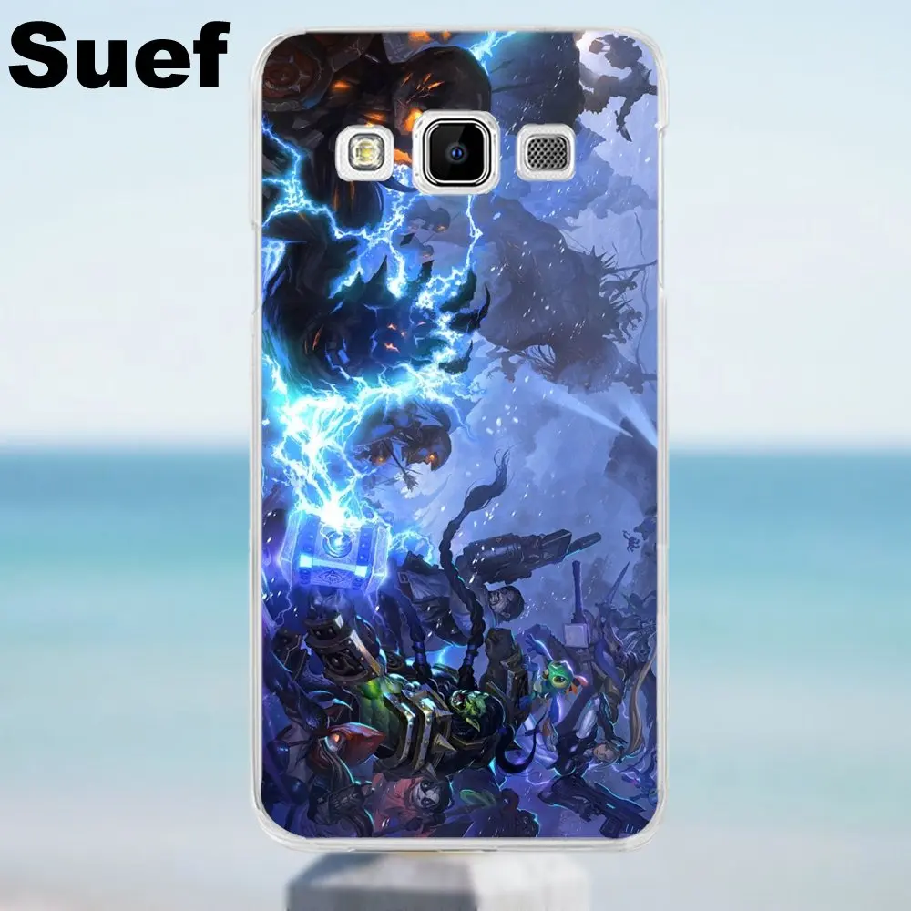 Suef &quotHeroes of the Storm&quot Мягкий ТПУ узор для Galaxy Alpha Core Prime Note 2 3 4 5 S3 S4 S5 S6 S7 S8 mini edge Plus|s7