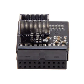 

USB 3.1 Front Panel Socket to USB 3.0 20Pin Header Male Extension cable adapter for Motherboard card